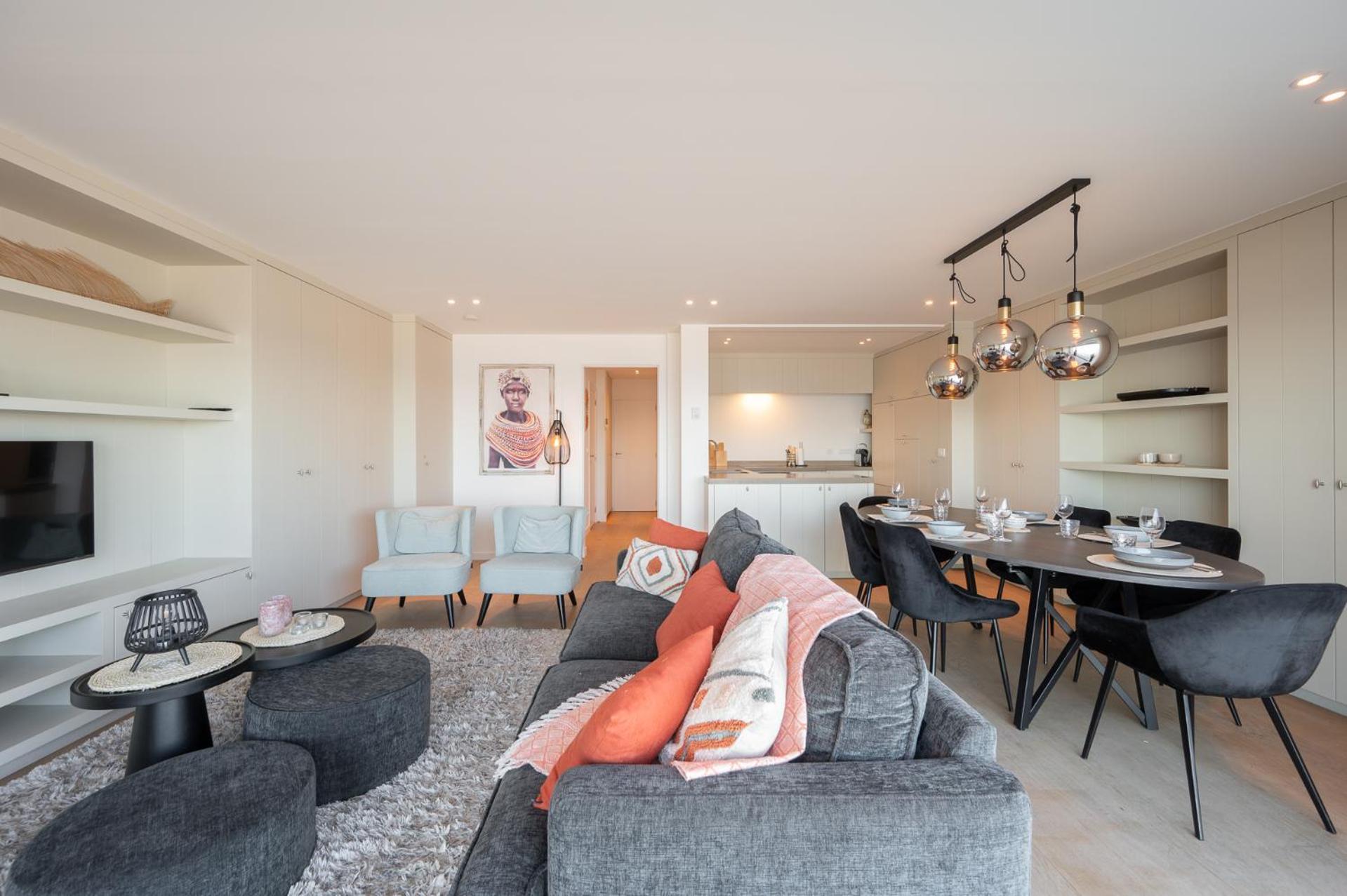7E Verdiep Appartement Op De Zeedijk In Knokke Voor Max 6 Personen Zewnętrze zdjęcie