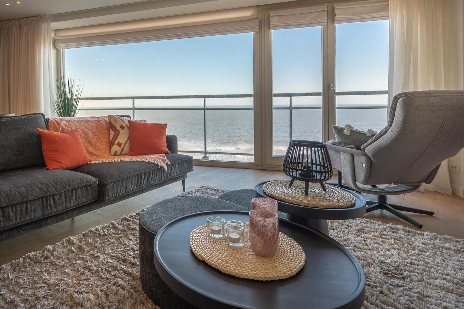 7E Verdiep Appartement Op De Zeedijk In Knokke Voor Max 6 Personen Zewnętrze zdjęcie
